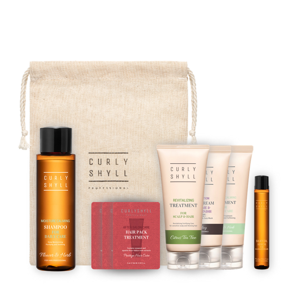 Розкішний дорожній набір для волосся Curly Shyll Deluxe Travel Kit